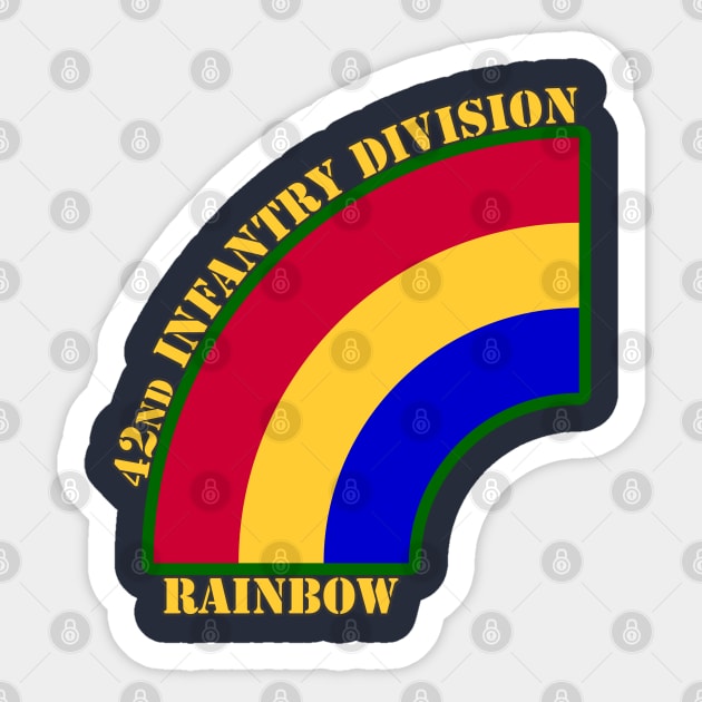 42nd Infantry Division Sticker by MBK